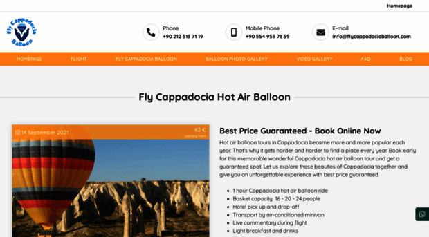 flycappadociaballoon.com