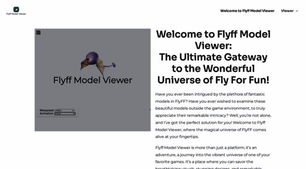 flyffmodelviewer.com