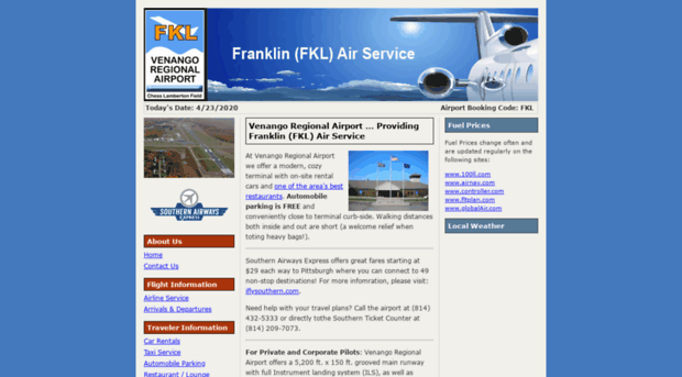 flyfranklin.org