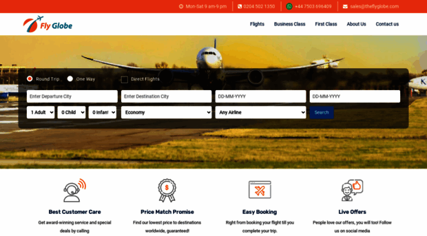 flyglobe.co.uk