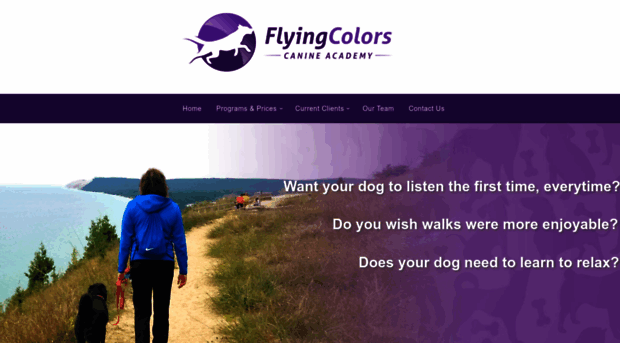 flyingcolorscanine.com