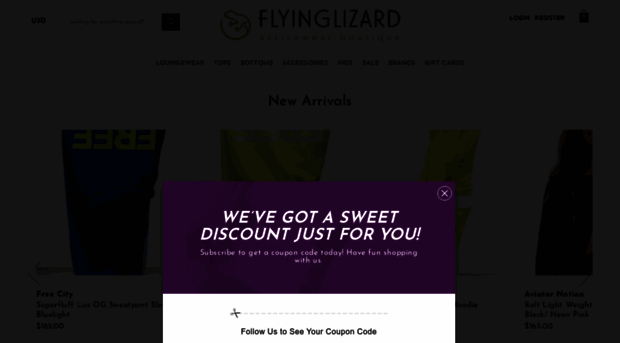 flyinglizardboutique.com