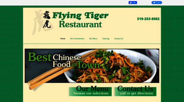 flyingtigerrestaurant.com