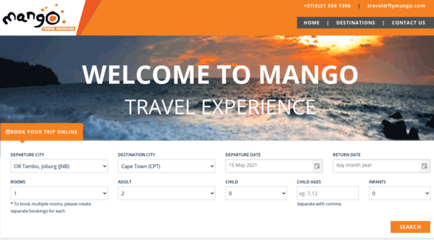 flymangotravel.com