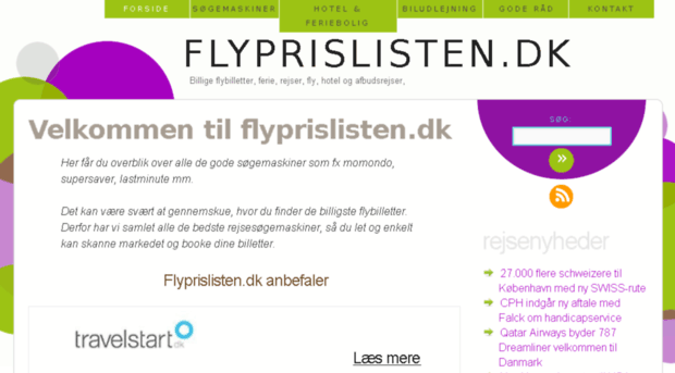 flyprislisten.dk