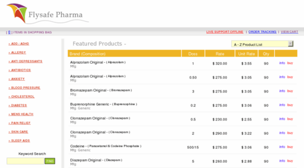 flysafepharma.net