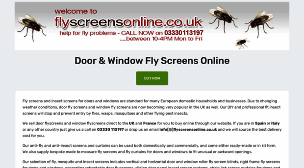 flyscreensonline.co.uk