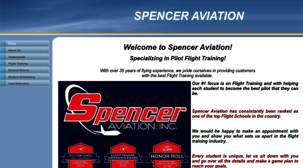 flyspenceraviation.com