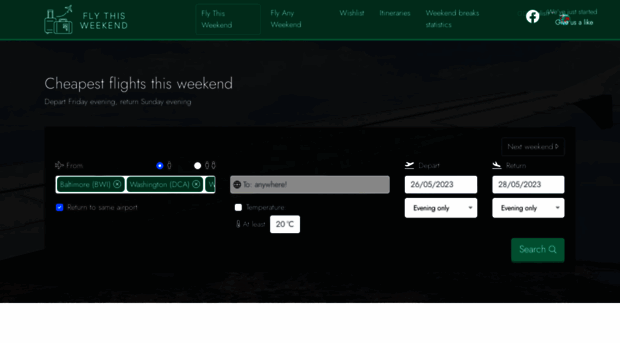 flythisweekend.com