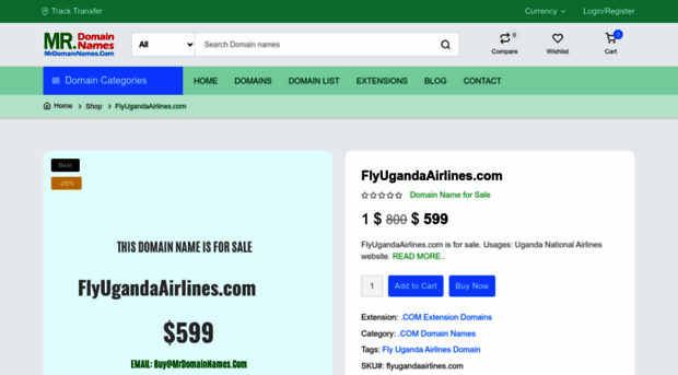 flyugandaairlines.com