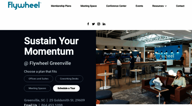 flywheelgreenvillesc.com