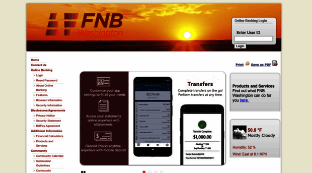 fnbwashington.com