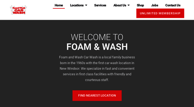 foamandwash.com