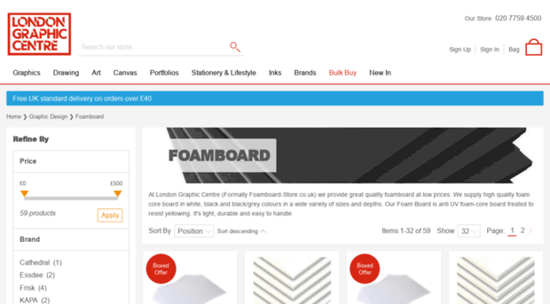 foamboard-store.co.uk