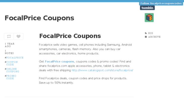 focalpricecouponcodes.tumblr.com