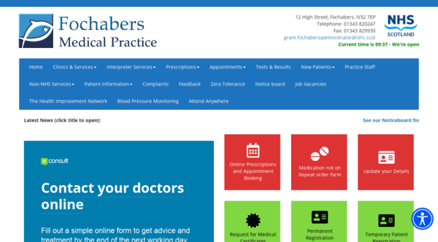 fochabersmedicalpractice.co.uk