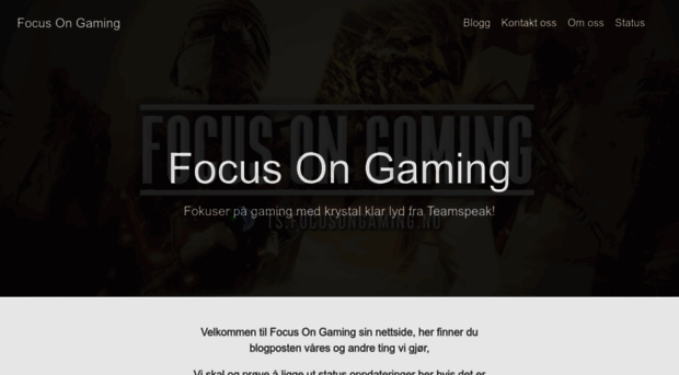 focusongaming.no