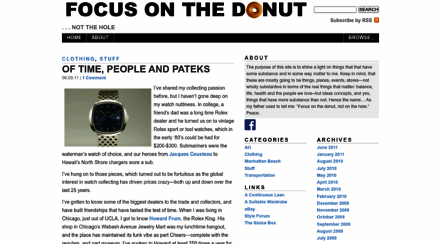 focusonthedonut.com