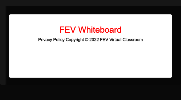 focwhiteboard.fevtutor.com