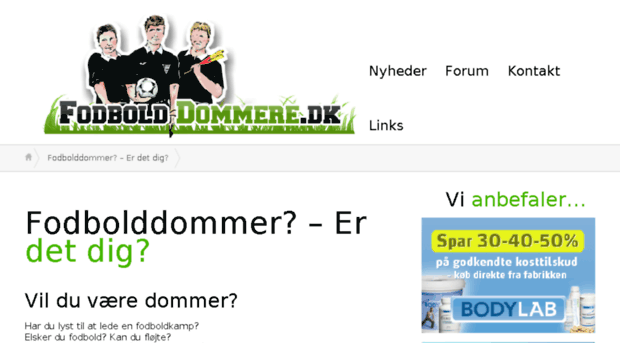 fodbolddommere.dk