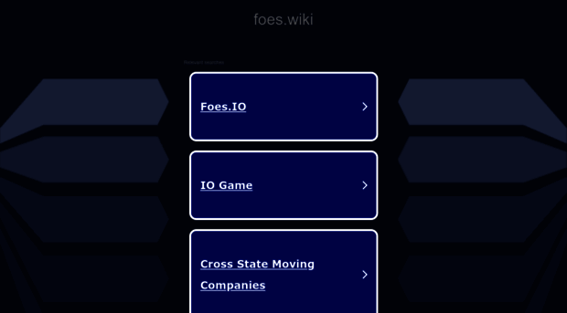 foes.wiki