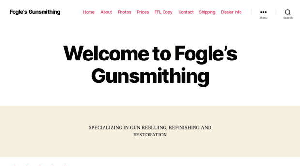 foglesgunsmithing.com