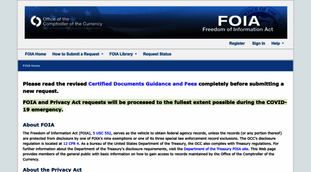 foia-pal.occ.gov