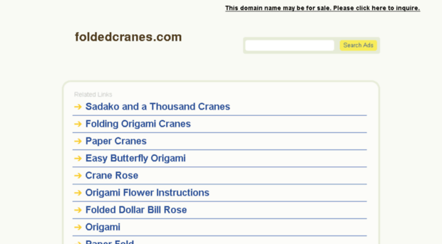 foldedcranes.com