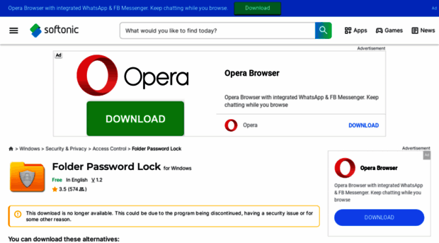 folder-password-lock.en.softonic.com