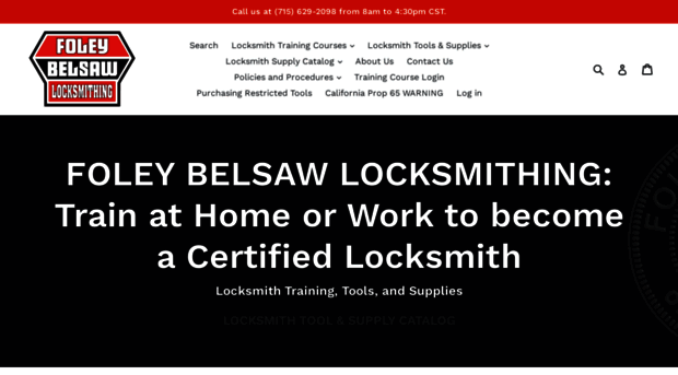 foleybelsawlocksmithing.com