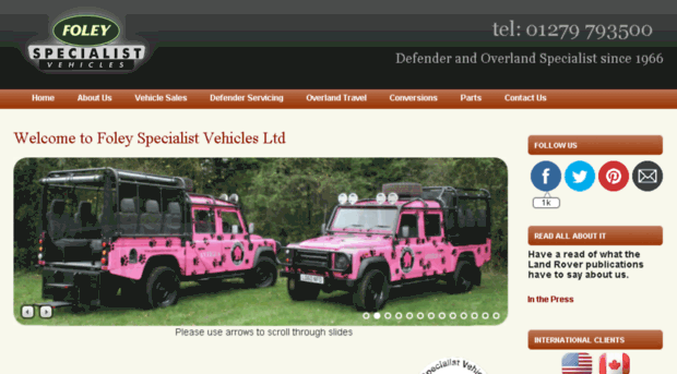 foleyspecialistvehicles.co.uk