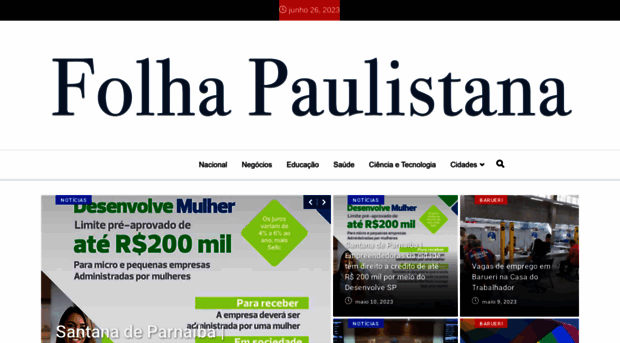 folhapaulistana.com.br