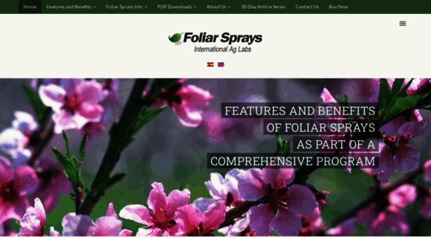 foliarsprays.com