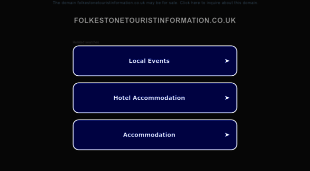 folkestonetouristinformation.co.uk