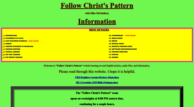 followchristspattern.com