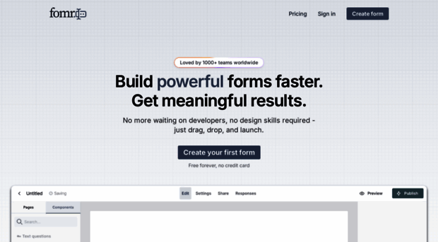 fomr.io
