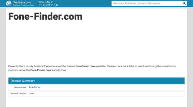 fone-finder.com.ipaddress.com