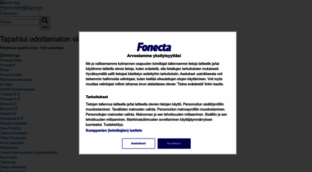 fonectahakukonemarkkinointi.fi