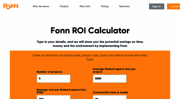 fonncalculator.com