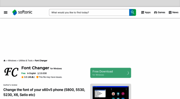 font-changer.en.softonic.com