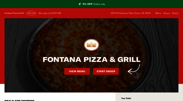 fontanapizzagrill.com