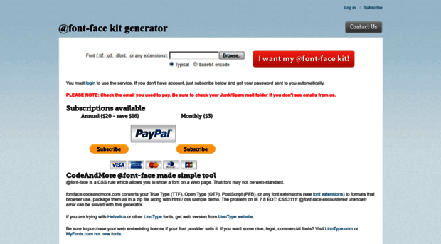 fontface.codeandmore.com