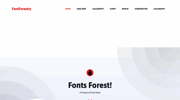 fontforestry.com