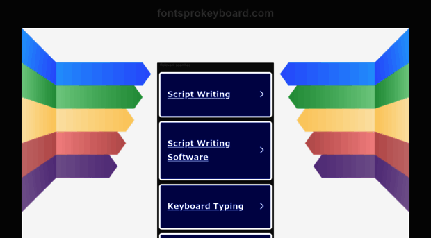 fontsprokeyboard.com