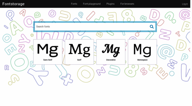 fontstorage.com