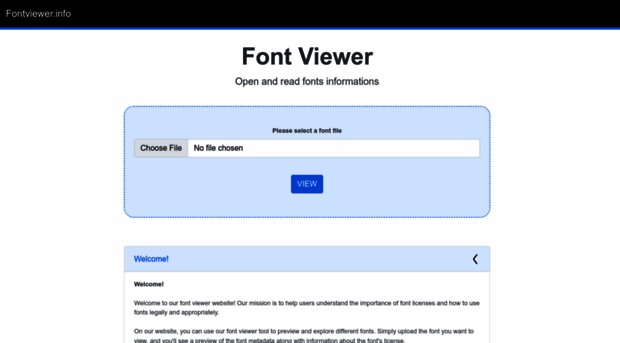 fontviewer.info