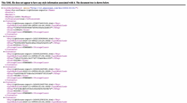 foo-software-lighthouse-reports.s3.amazonaws.com