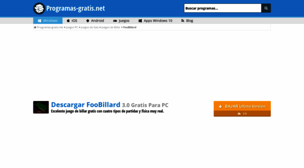 foobillard.programas-gratis.net