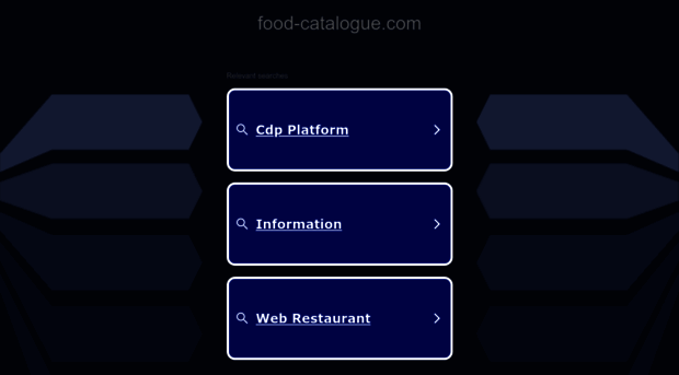 food-catalogue.com