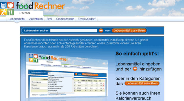 food-rechner.de